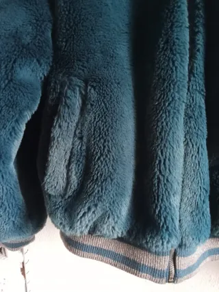 Cazadora peluche suave mujer talla S