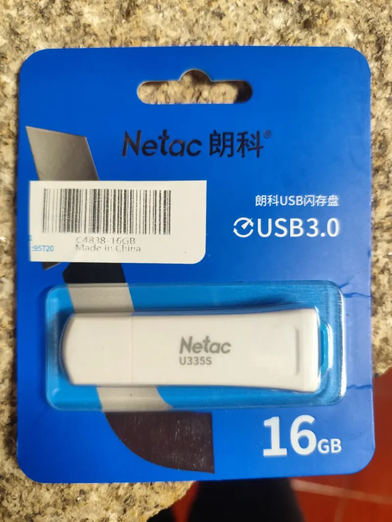 Pen Drive Netac USB 3.0 16GB/32GB afbeelding 2