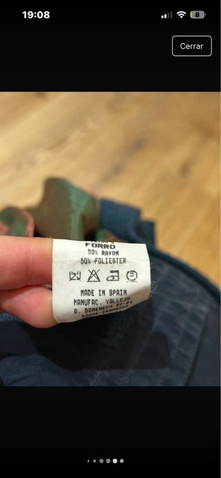 Chaqueta Caypre Seda Vintage Talla L