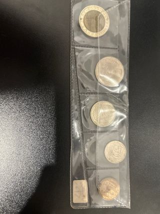 Lote Monedas Plata 2000 Pts + Set URSS 1991