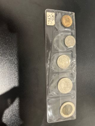 Lote Monedas Plata 2000 Pts + Set URSS 1991