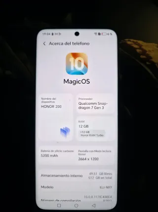 Honor 200 5G 512GB 12GB