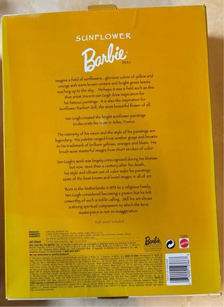 Barbie “Sunflower”  Vincent Van Gogh 1998