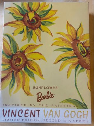 Barbie “Sunflower”  Vincent Van Gogh 1998