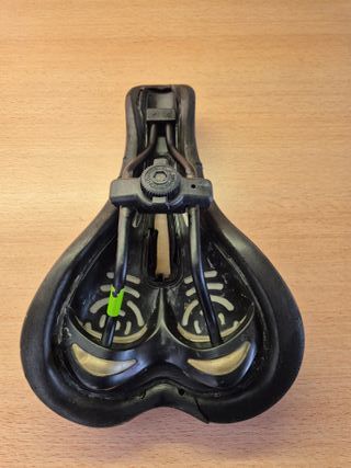 Sillín Bici Sportourer Gel Flow Negro