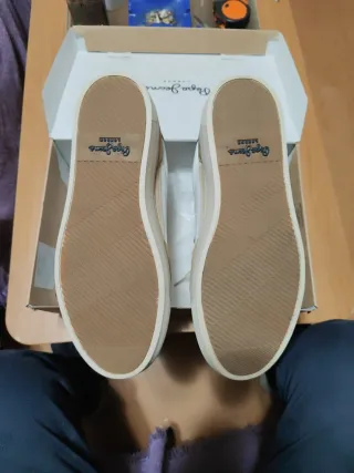 Zapatillas Pepe Jeans Marrón/Blanco Talla 40