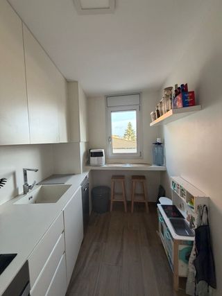 Pis amb gran terrassa i pàrquing doble en venda