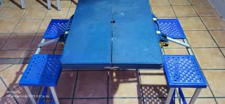 Mesa Picnic Plegable con 4 Sillas