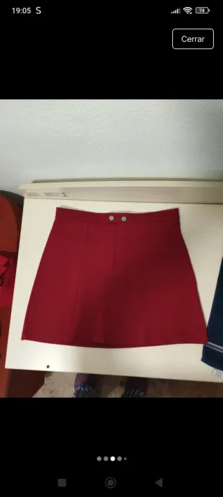 Falda Breskas Burdeos
