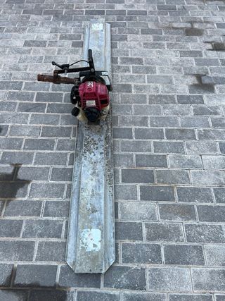 Plancha vibradora hormigón Honda