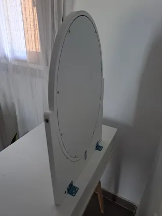 Toeletta per bambini in legno con specchio