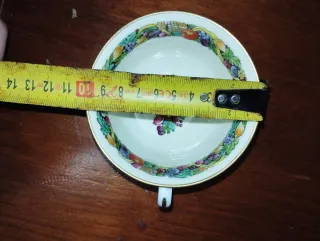 Wedgwood 3 tazas de té inglesas con plato