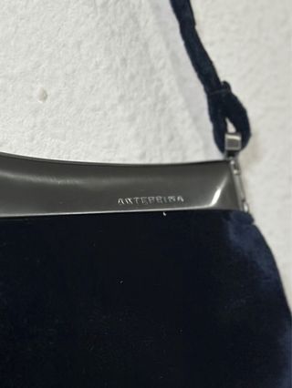 Bolso Anteprima Milano Velvet Clutch - Cierre