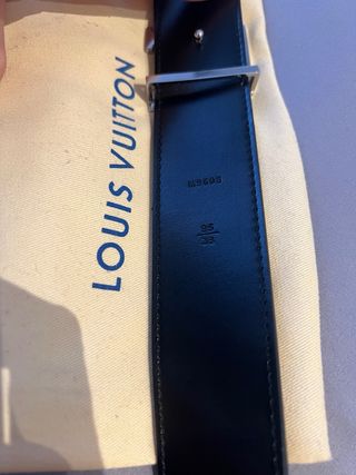 Cinturone Louis Vuitton Monogram Argento