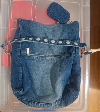 Bolso Desigual Azul Nuevo Sin Etiqueta