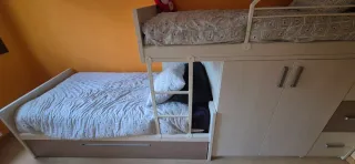 Tren cama juvenil en Jaca.