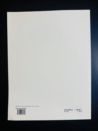 Calcolo Differenziale Vol.1