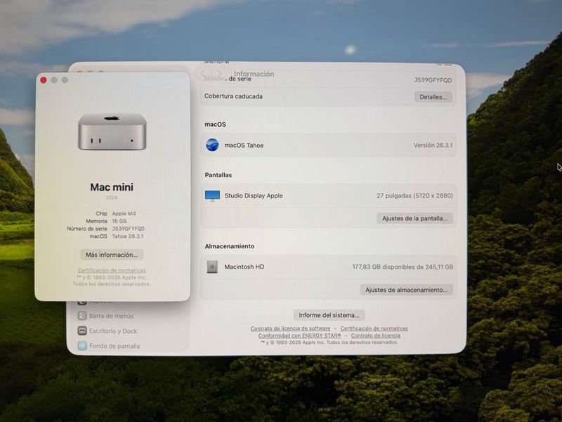 Mac mini M4 - 16GB RAM - 256GB SSD afbeelding 5