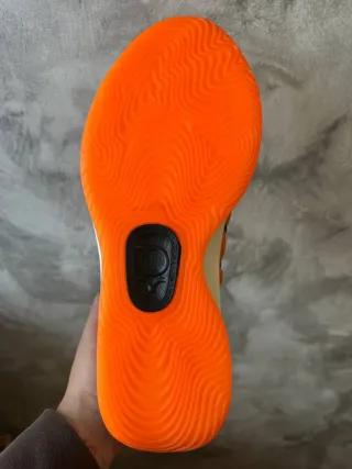 Nike KD17 Scarpe da basket Arancione/Nero