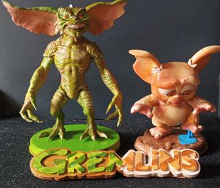Figuras Gremlins Stripe y Lucas