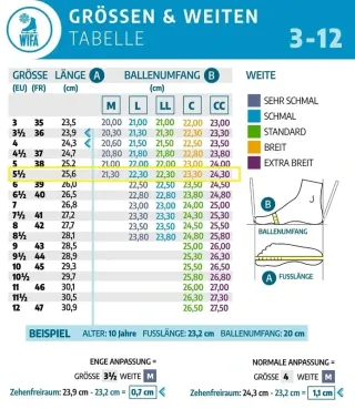 Pattini Wifa Prima 38.5 con frame