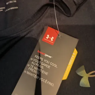 Camiseta Under Armour Negra Talla M