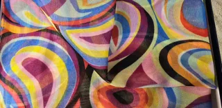Foulard Elle multicolore