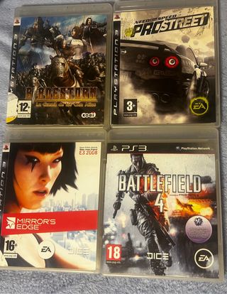 OFERTA!! Lote 4 juegos PS3