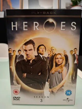 Heroes Temporadas 1-3 DVD