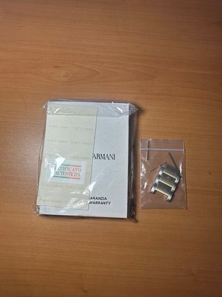 Reloj Emporio Armani Azul y Dorado