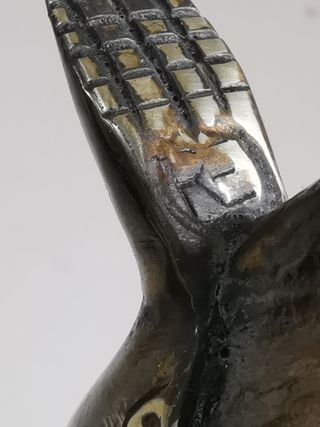 Herramienta antigua de trabajo rara