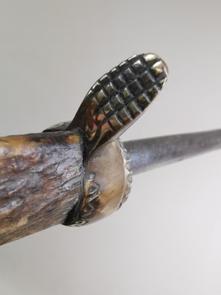 Herramienta antigua de trabajo rara