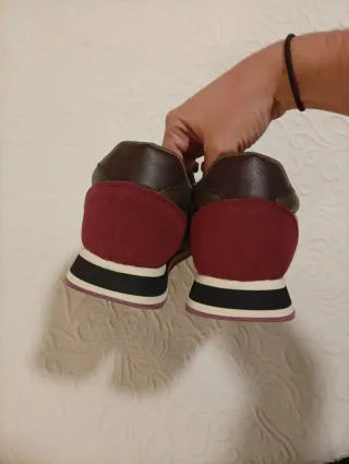 Zapatillas Hombre Marrón/Verde Talla 42