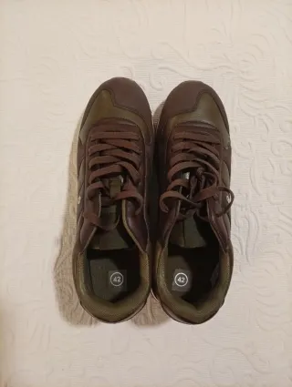 Zapatillas Hombre Marrón/Verde Talla 42