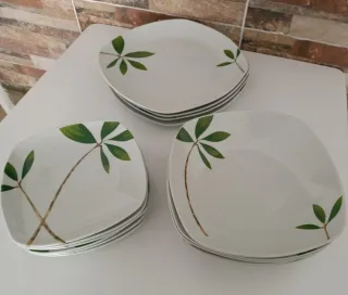 Vajilla de porcelana