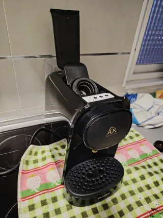 Cafetera Lor Barista Piano Negra