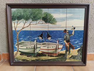 Cuadro Cerámico Josep Torres Hecho a Mano