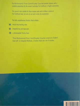 Libro de inglés para profesores