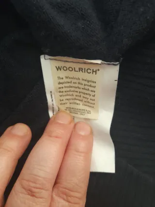 Maglione lana Woolrich nero