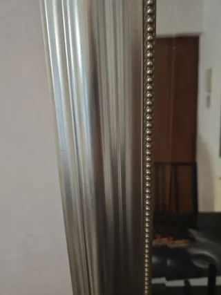 Espejo Grande Plateado