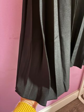 Vestido negro combinado