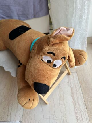 Peluche XXL Scooby Doo. Lunghezza 60 cm