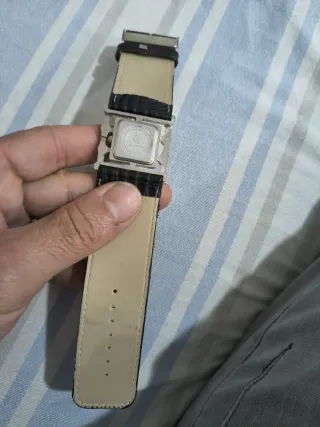 Reloj Sònia Negro y Plateado