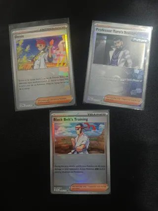 Lote 3 Cartas Entrenadores Poké-ball