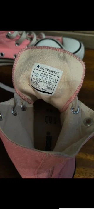 Bambas Converse Rosas