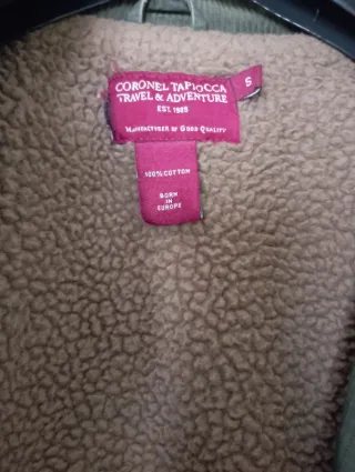 Parka Coronel Tapioca Verde Talla S