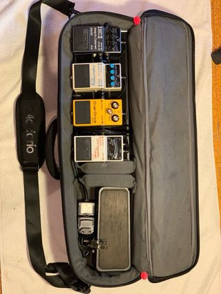 Pedalera Guitarra completa con estuche