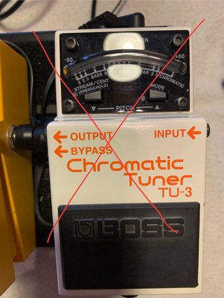 Pedalera Guitarra completa con estuche