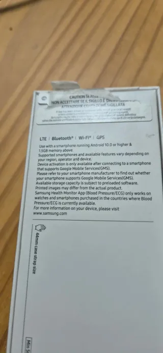 Samsung Watch 6 44mm LTE Negro