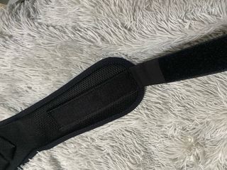 Cinturón Lumbar Entrenamiento Negro.